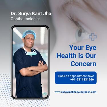 Dr Suryakant Jha – Best Eye Surgeon in Delhi