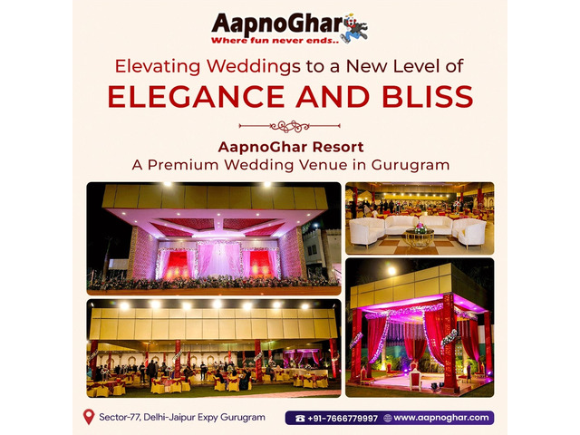 Resort For Wedding In GURGAON, Delhi/NCR